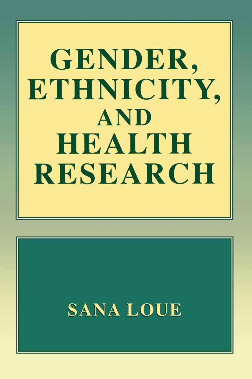 Vorderes Coverbild Gender, Ethnicity, and Health Research