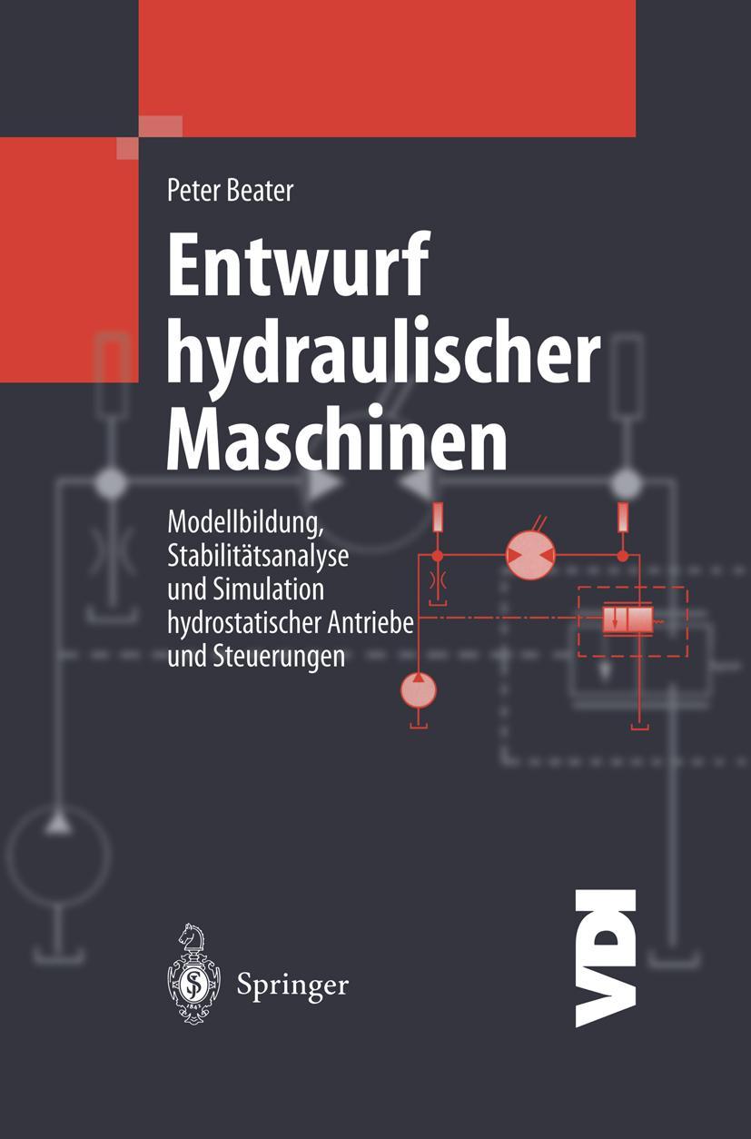 Vorderes Coverbild Entwurf hydraulischer Maschinen