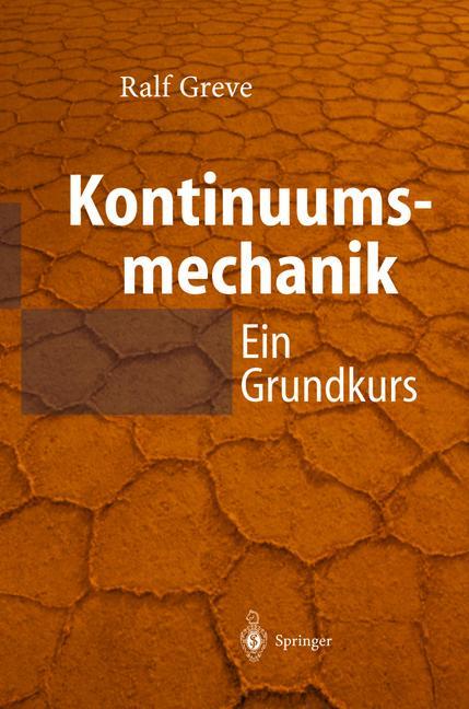 Vorderes Coverbild Kontinuumsmechanik