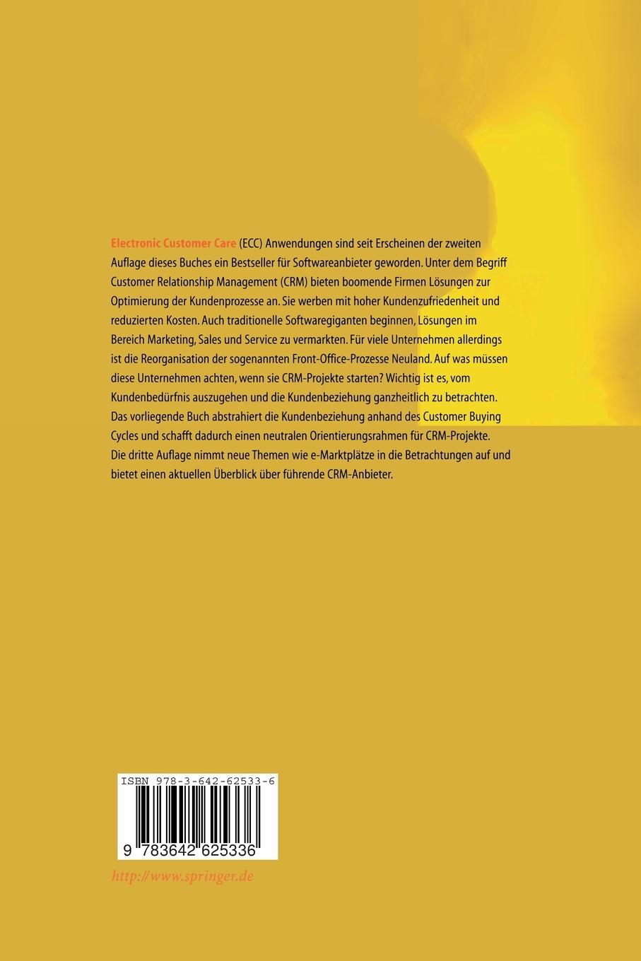 Rückseitencover Electronic Customer Care