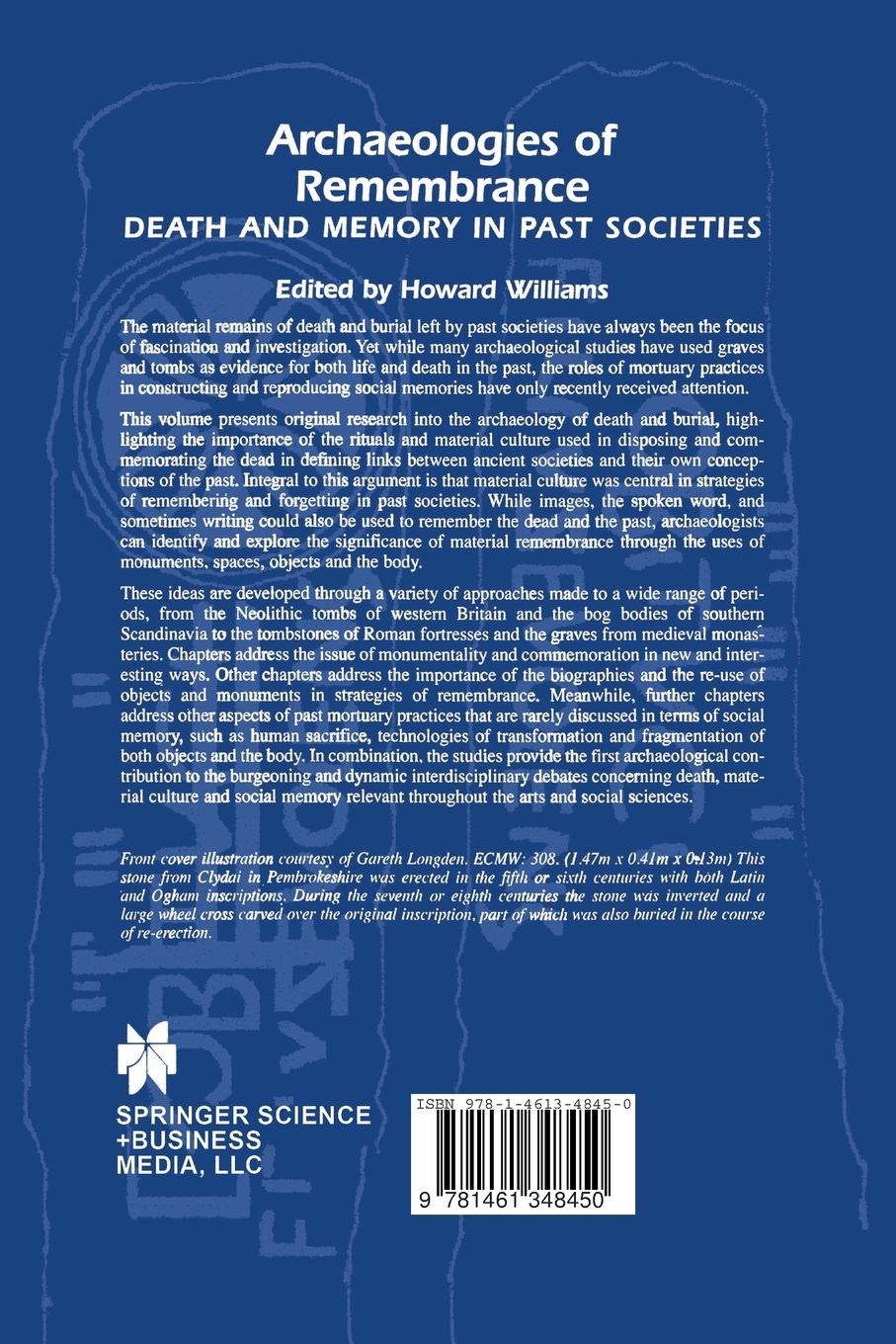 Rückseitencover Archaeologies of Remembrance