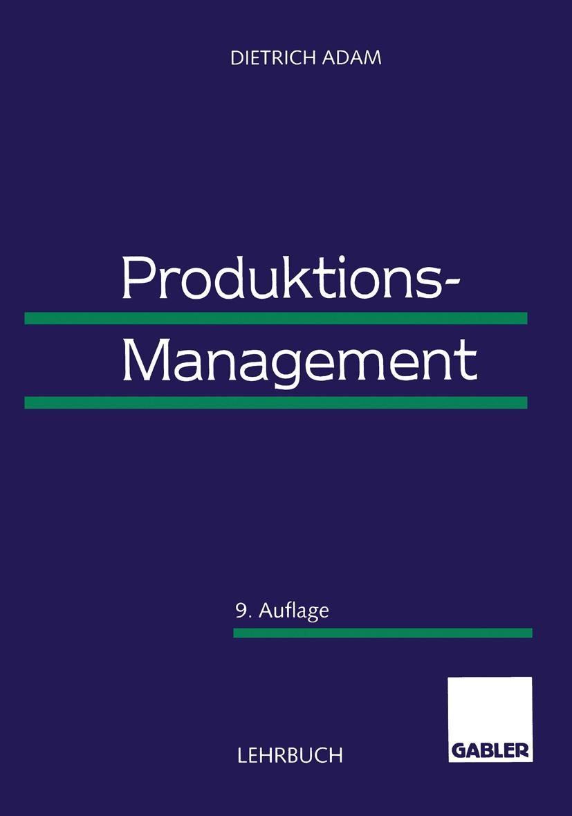 Vorderes Coverbild Produktions-Management