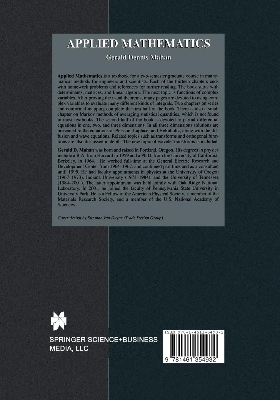 Rückseitencover Applied Mathematics