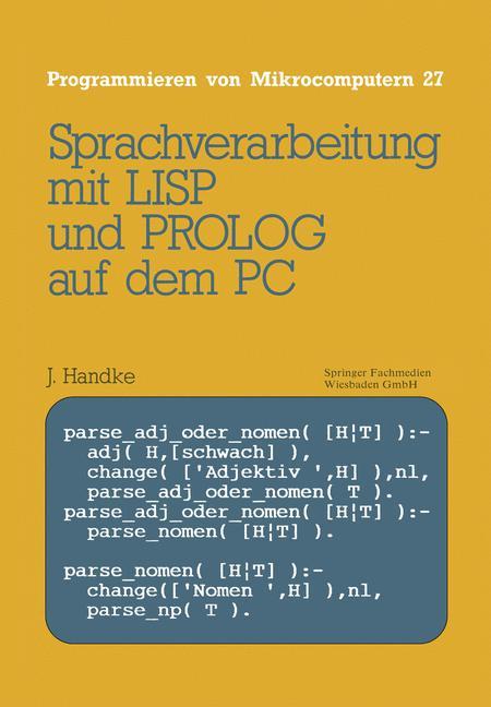 Vorderes Coverbild Sprachverarbeitung
