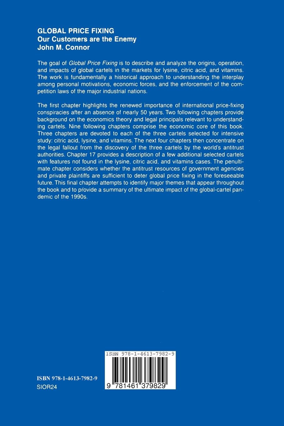 Rückseitencover Global Price Fixing
