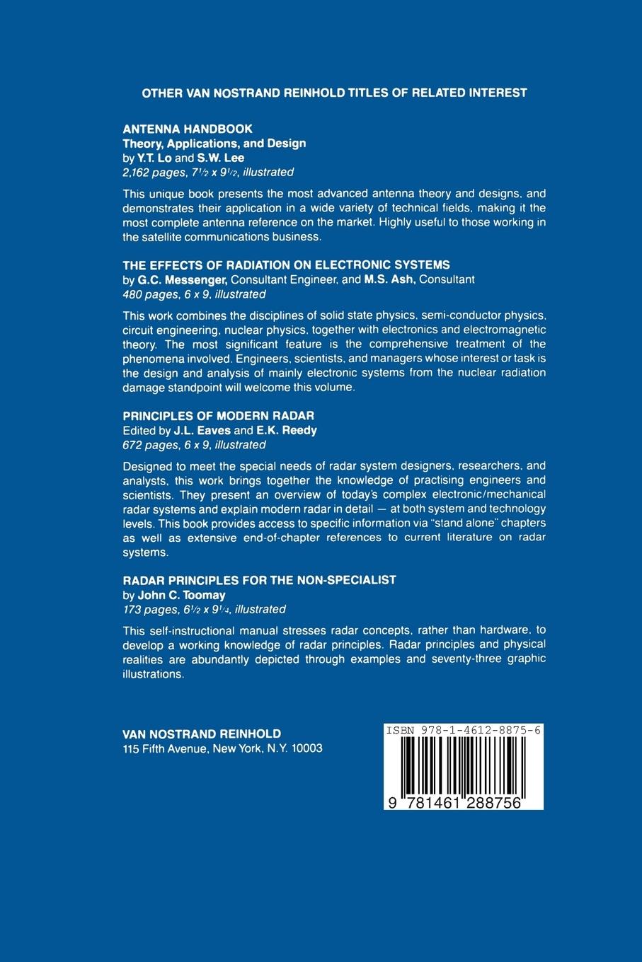 Rückseitencover Radar Systems