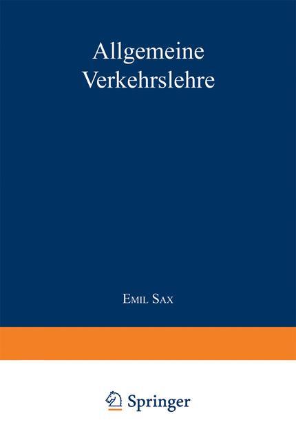 Vorderes Coverbild Allgemeine Verkehrslehre
