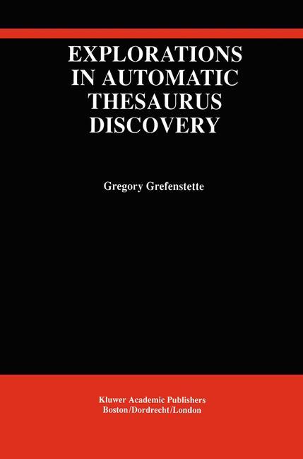 Vorderes Coverbild Explorations in Automatic Thesaurus Discovery
