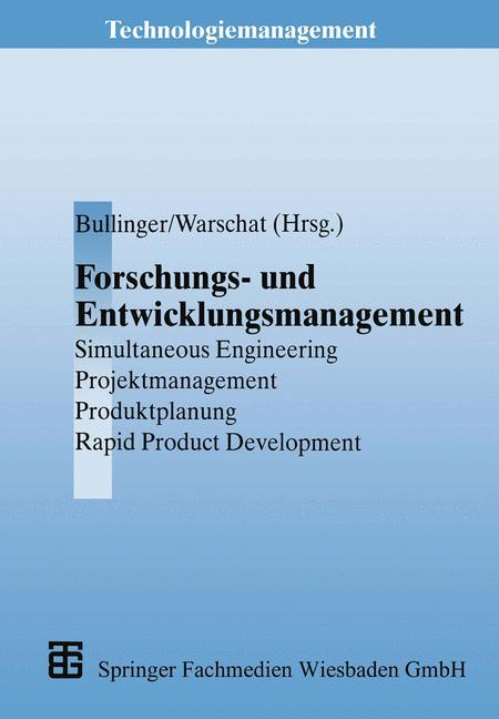 Vorderes Coverbild Forschungs- und Entwicklungsmanagement