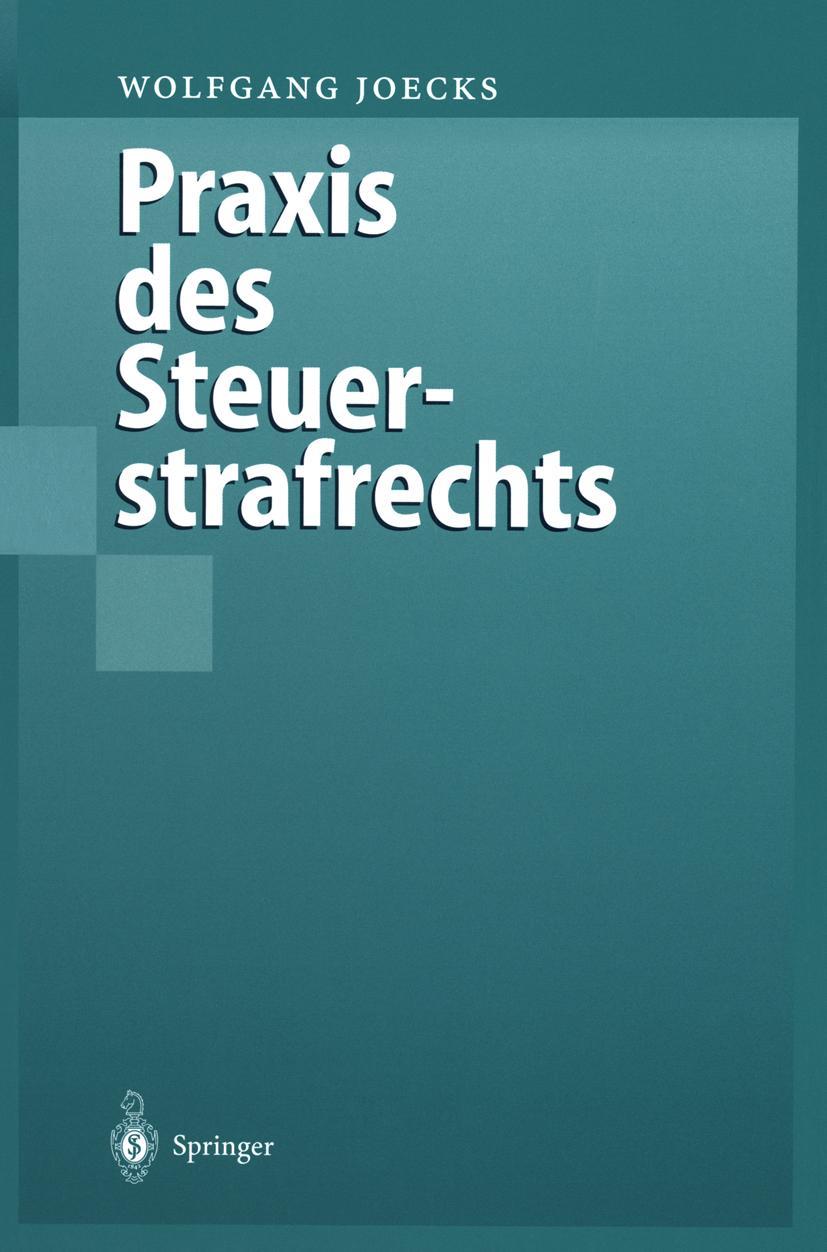 Vorderes Coverbild Praxis des Steuerstrafrechts