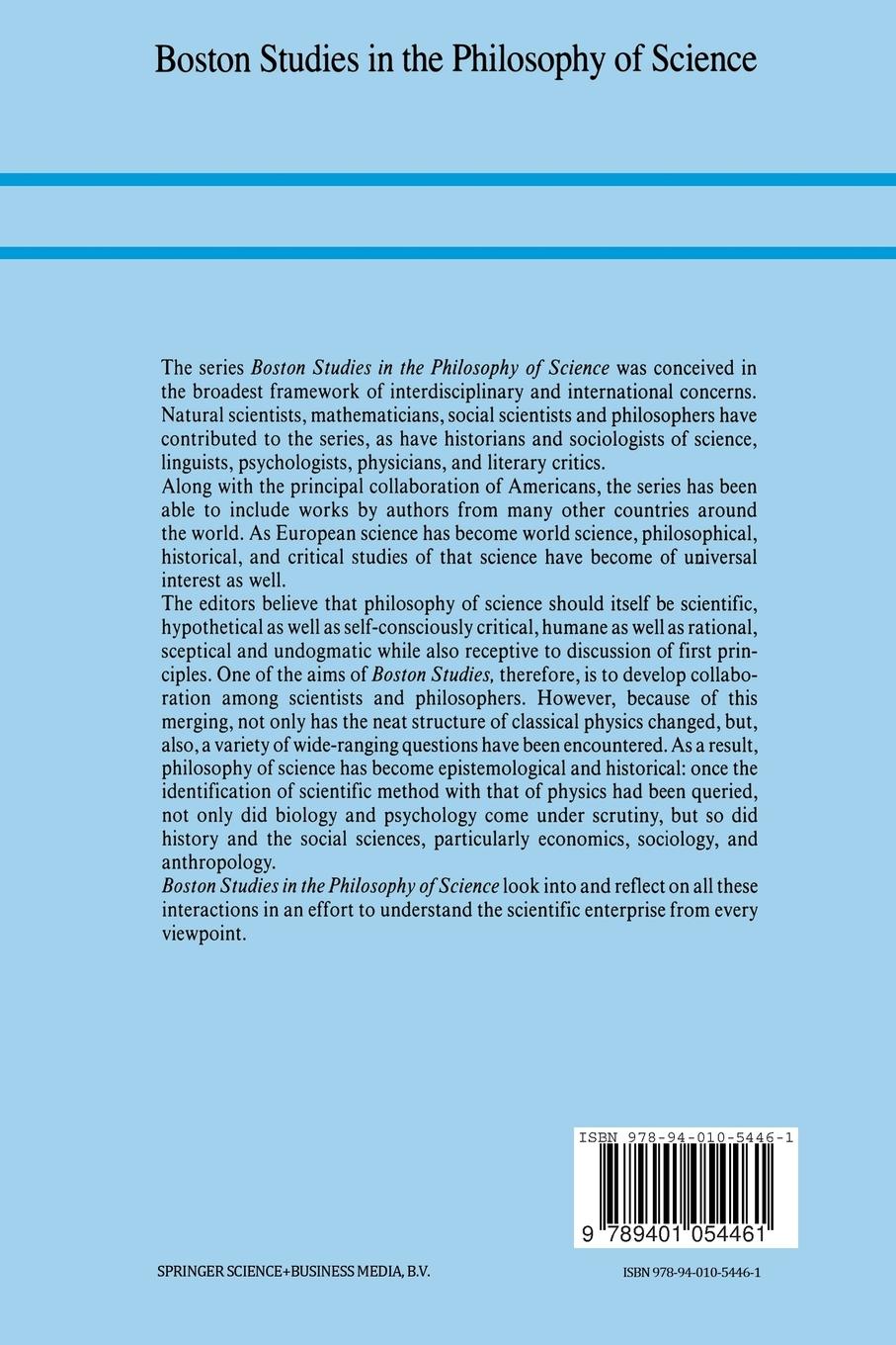 Rückseitencover Newton's Physics and the Conceptual Structure of the Scientific Revolution