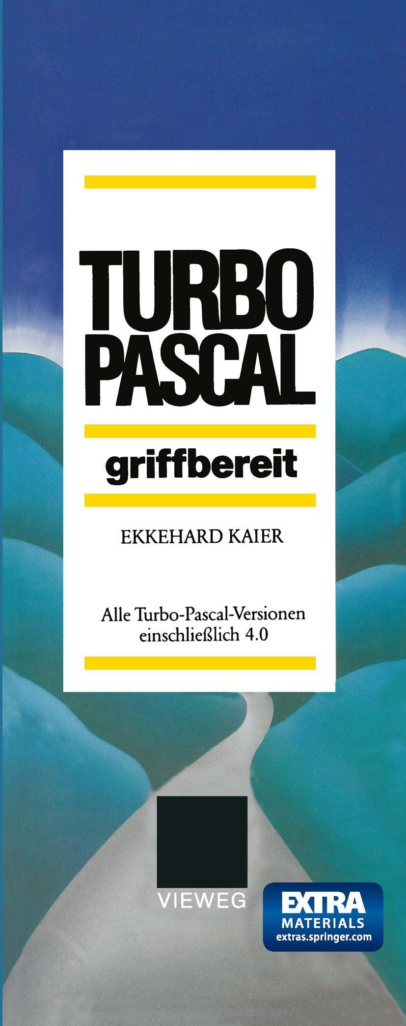 Vorderes Coverbild Turbo-Pascal griffbereit
