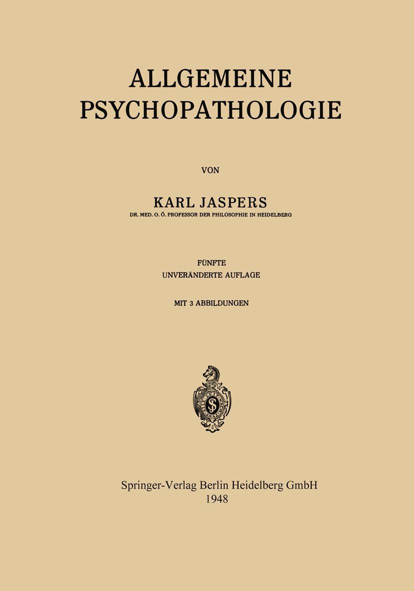 Vorderes Coverbild Allgemeine Psychopathologie