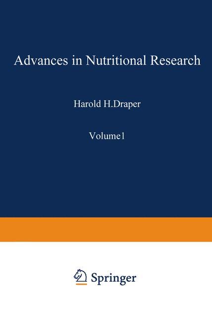 Vorderes Coverbild Advances in Nutritional Research