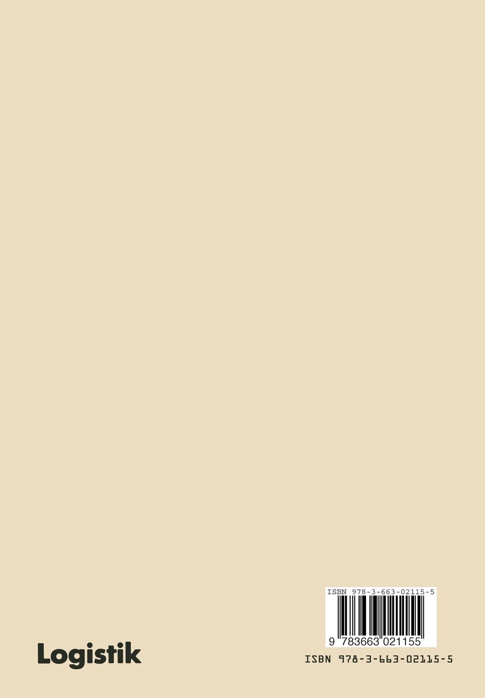 Rückseitencover Logistik
