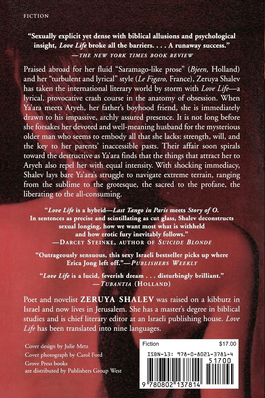 Rückseitencover Love Life