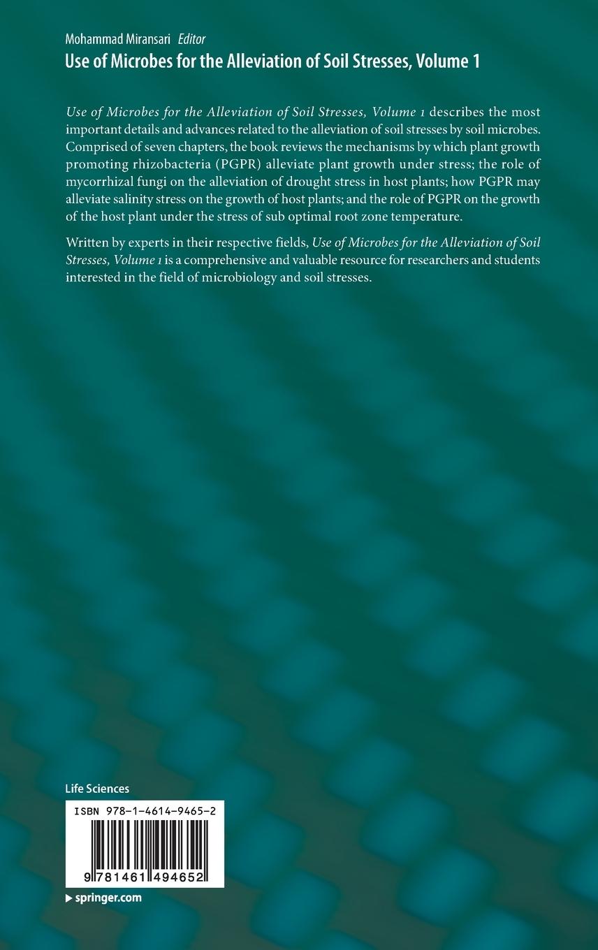 Rückseitencover Use of Microbes for the Alleviation of Soil Stresses, Volume 1