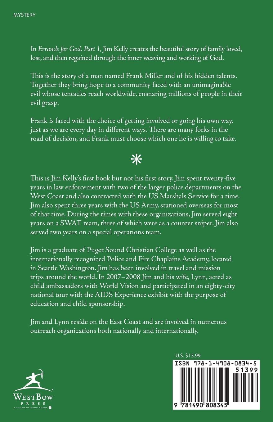 Rückseitencover Errands for God Part 1