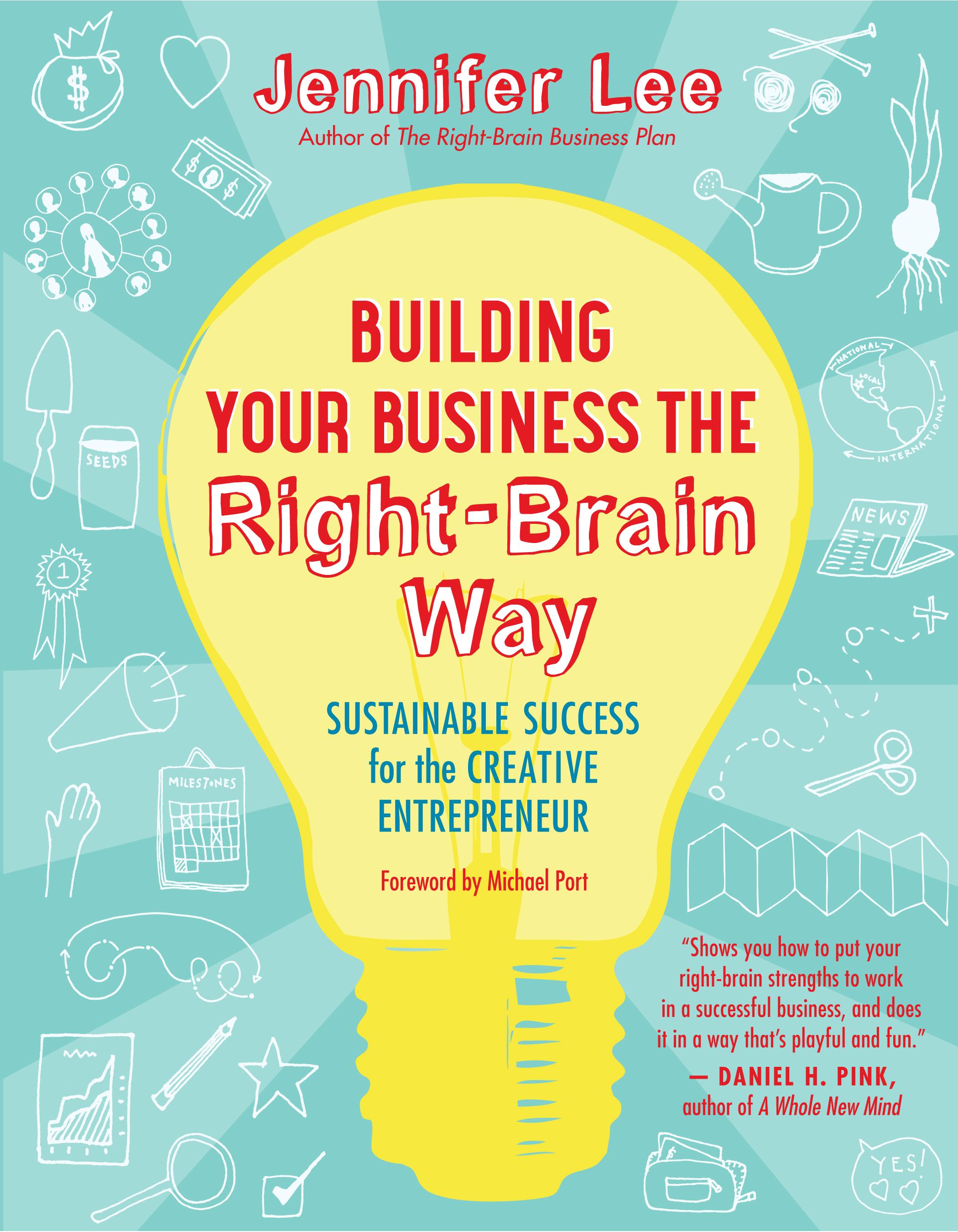 Vorderes Coverbild Building Your Business the Right-Brain Way