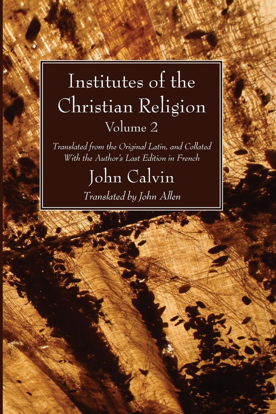 Vorderes Coverbild Institutes of the Christian Religion Vol. 2