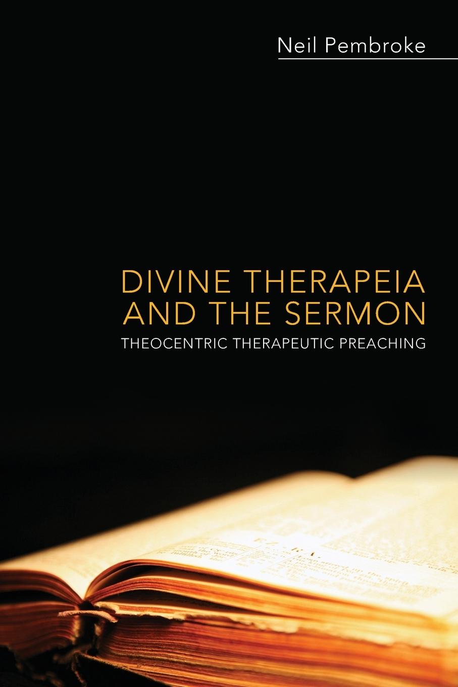 Vorderes Coverbild Divine Therapeia and the Sermon
