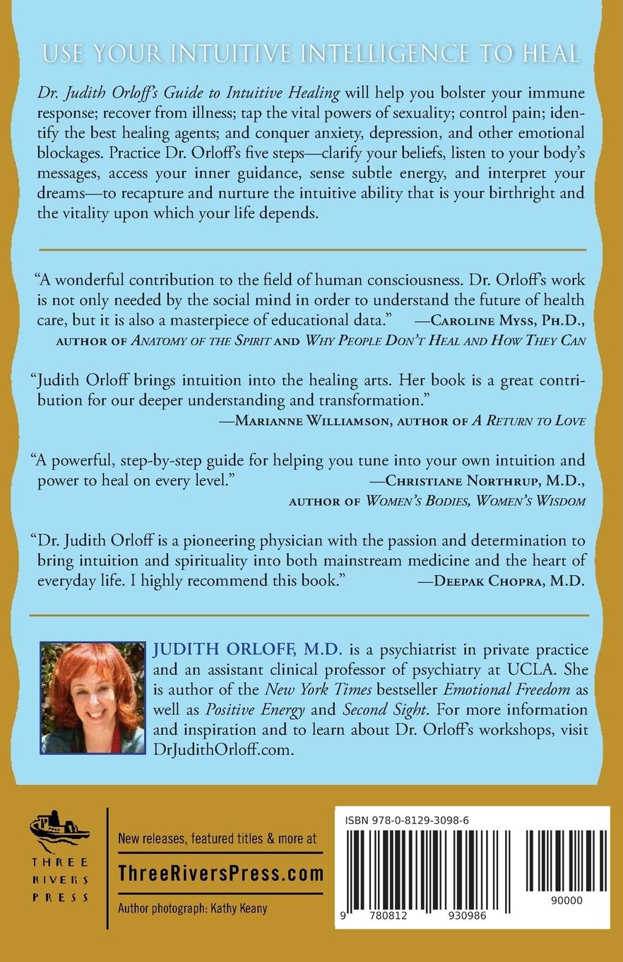 Rückseitencover Dr. Judith Orloff's Guide to Intuitive Healing