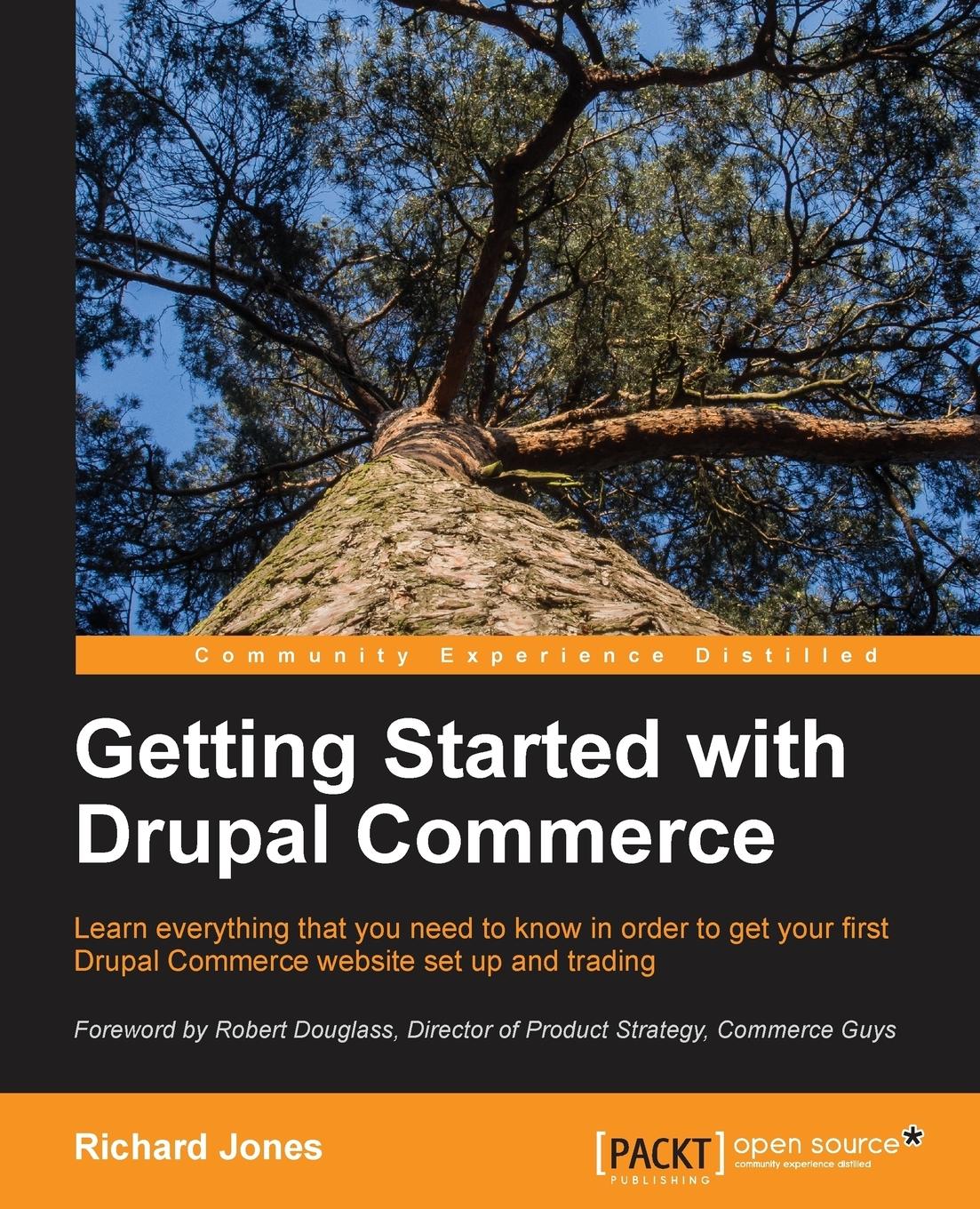 Vorderes Coverbild Getting Started with Drupal Commerce