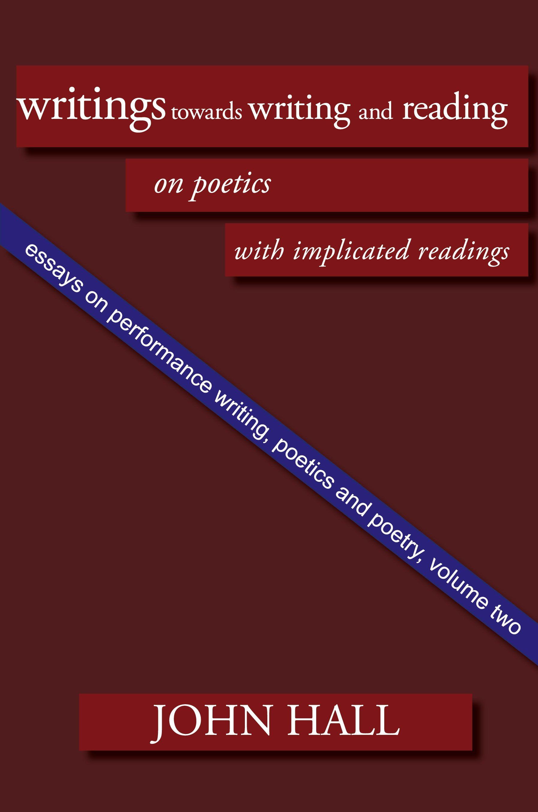 Vorderes Coverbild Essays on Performance Writing, Poetics and Poetry, Vol. 2