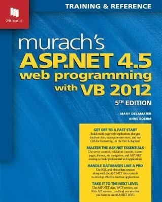 Vorderes Coverbild Murach's ASP.Net 4.5 Web Programming with VB 2012
