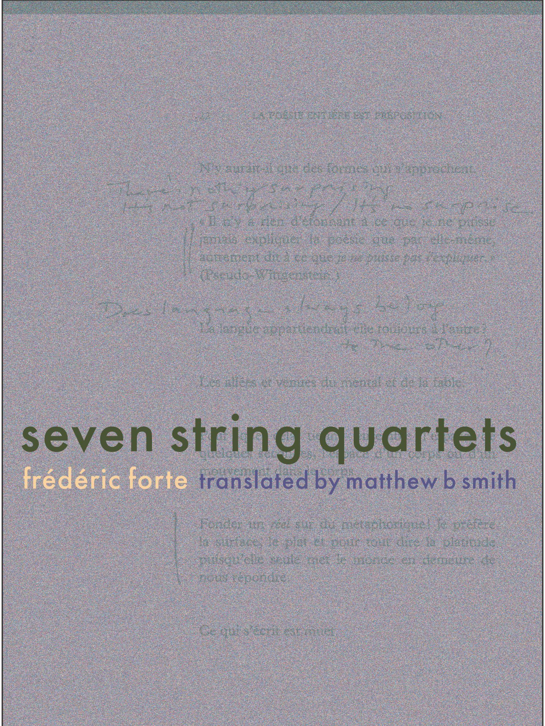 Vorderes Coverbild Seven String Quartets