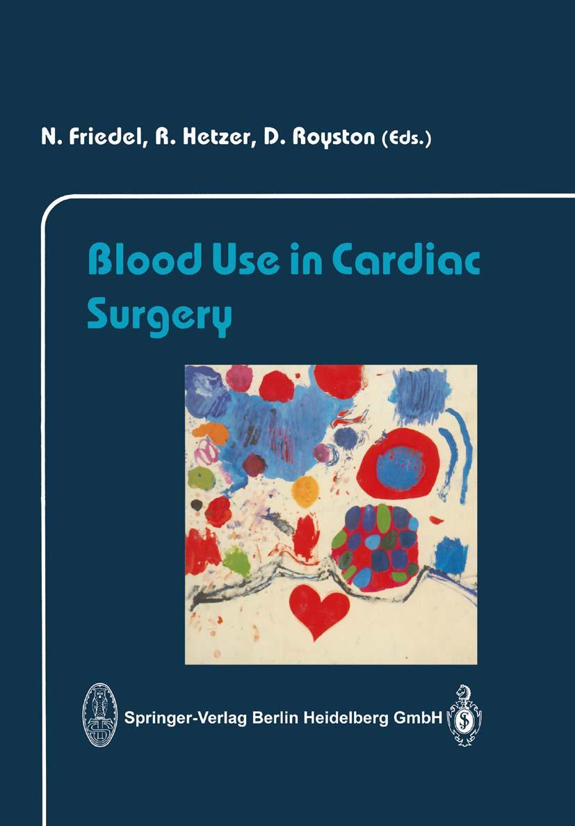 Vorderes Coverbild Blood Use in Cardiac Surgery