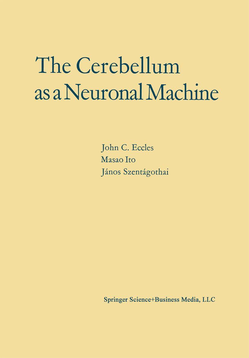 Vorderes Coverbild The Cerebellum as a Neuronal Machine
