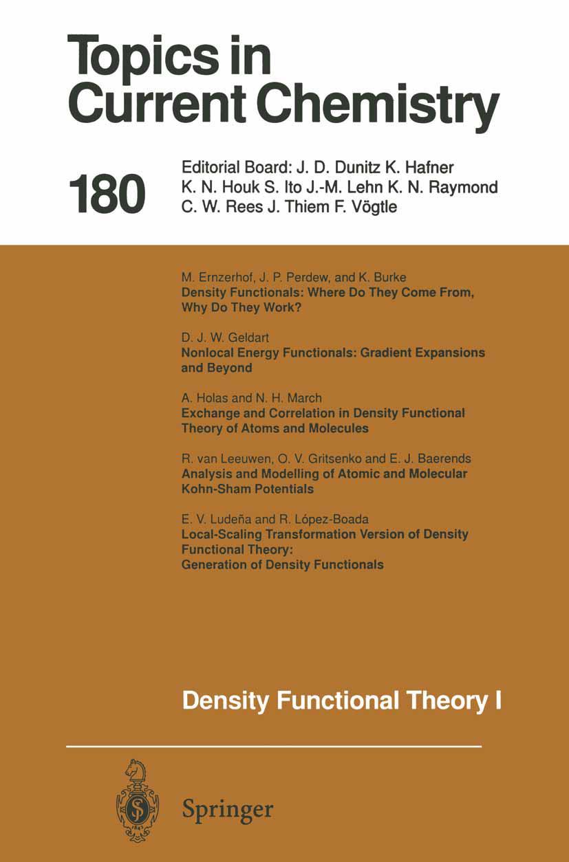 Vorderes Coverbild Density Functional Theory I