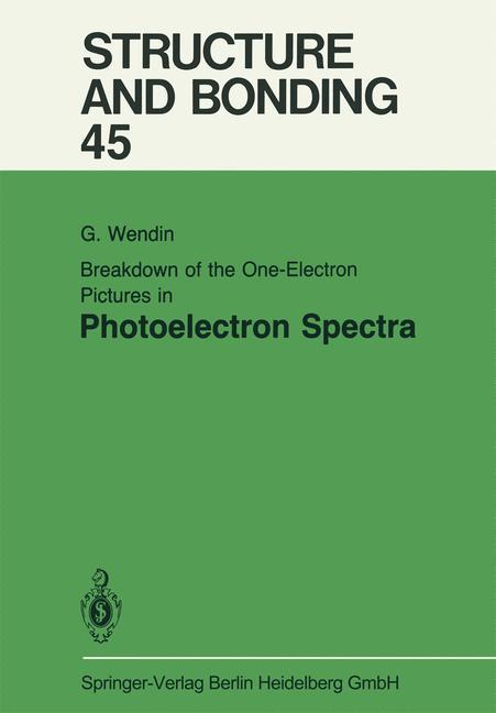Beispielinhalt (Bild) Breakdown of the One-Electron Pictures in Photoelectron Spectra