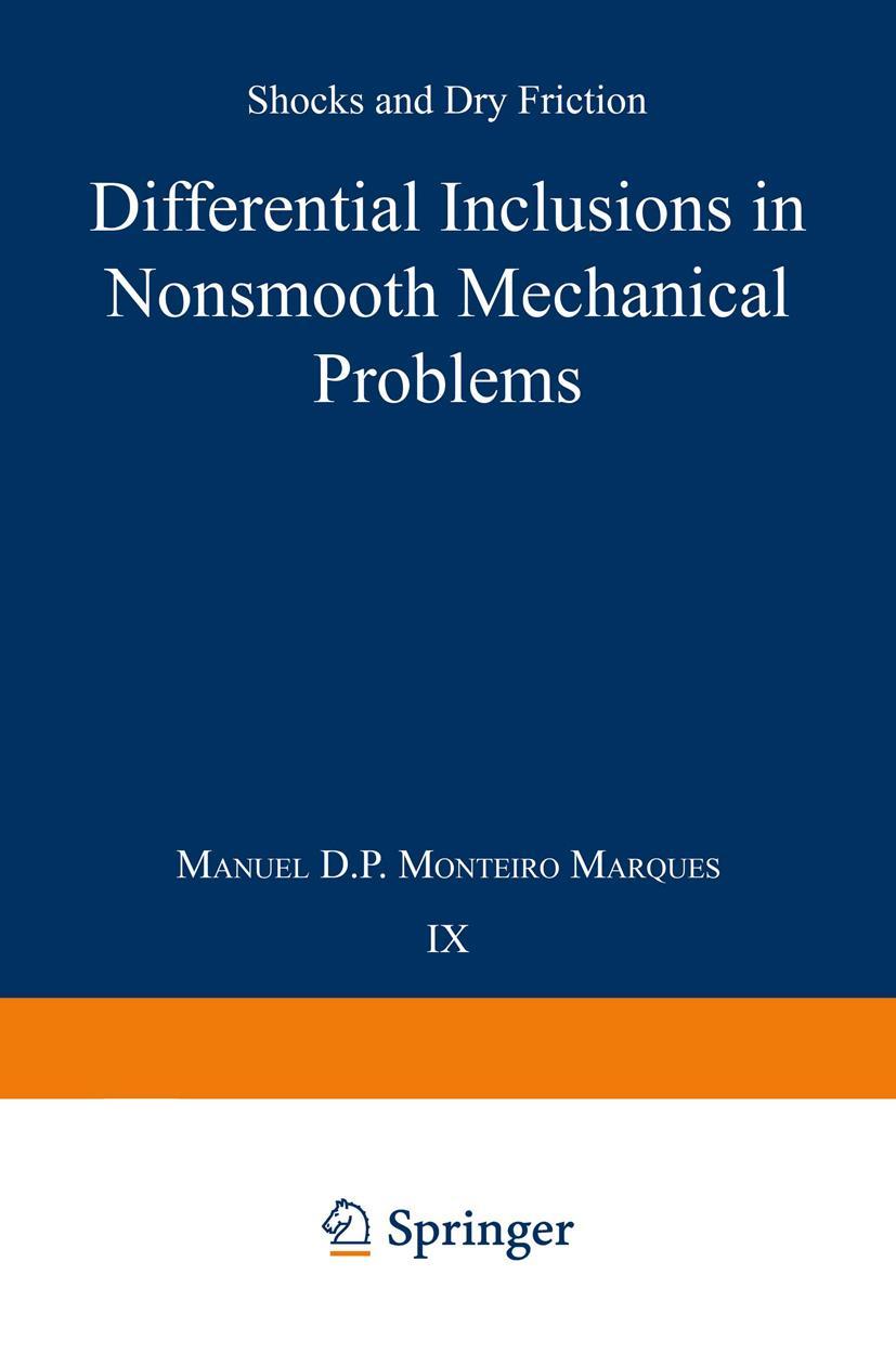 Vorderes Coverbild Differential Inclusions in Nonsmooth Mechanical Problems