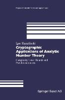Vorderes Coverbild Cryptographic Applications of Analytic Number Theory
