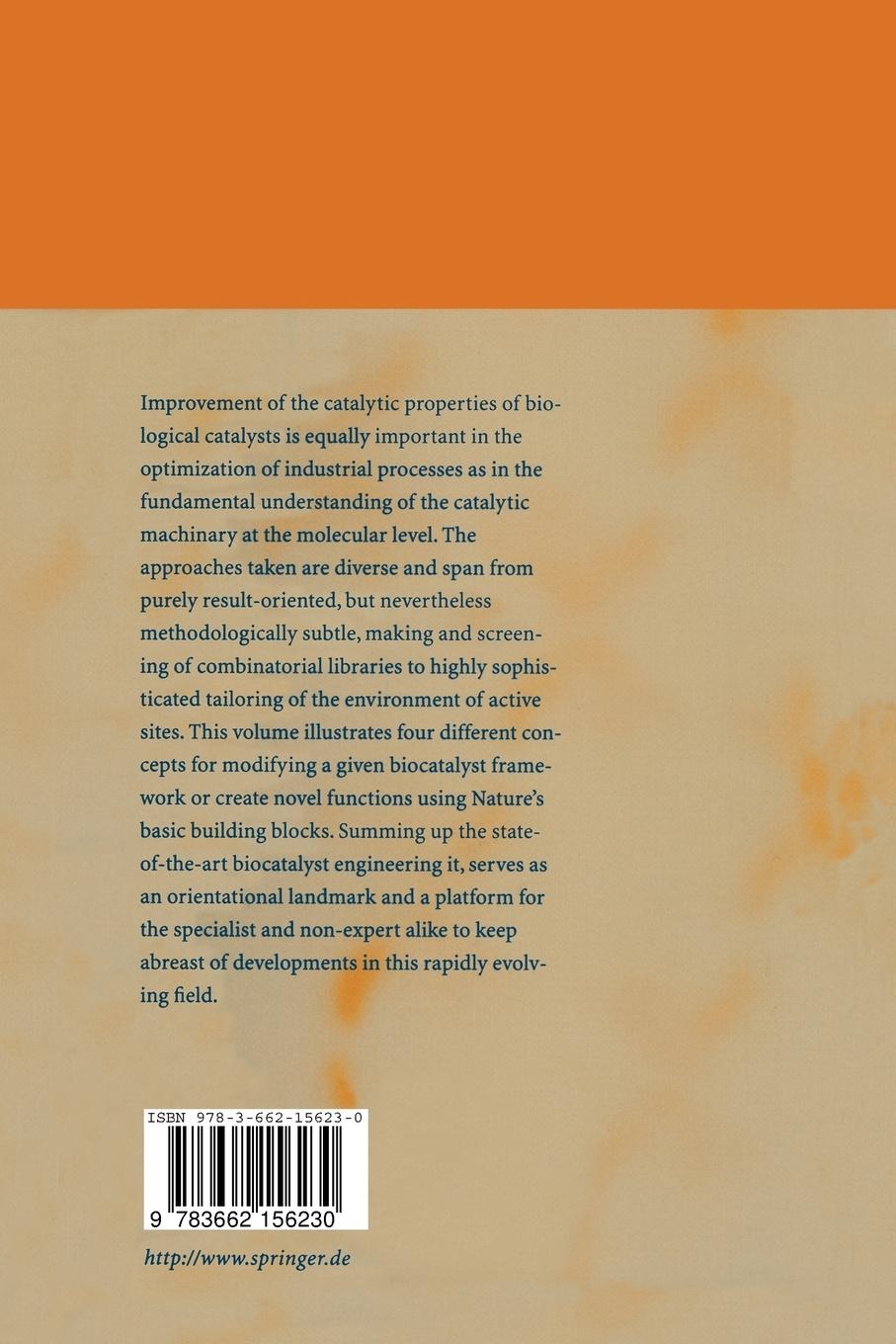 Rückseitencover Implementation and Redesign of Catalytic Function in Biopolymers