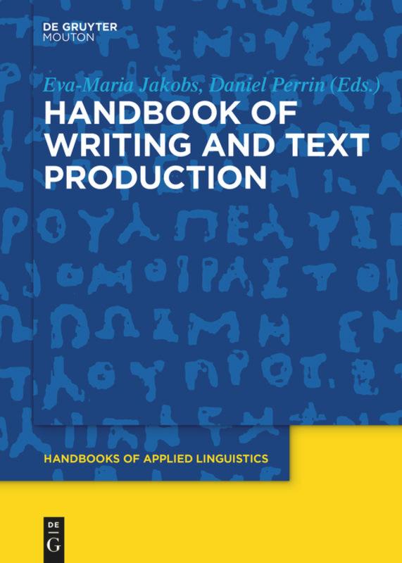 Vorderes Coverbild Handbook of Writing and Text Production