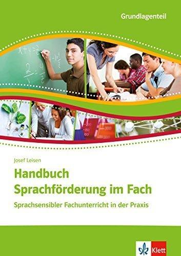 Vorderes Coverbild Handbuch Sprachförderung im Fach