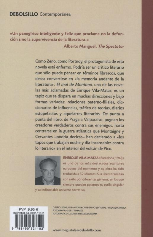Rückseitencover El mal de Montano