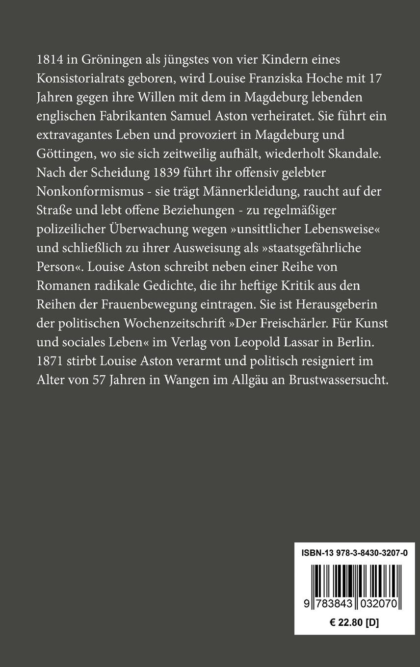 Rückseitencover Aus dem Leben einer Frau