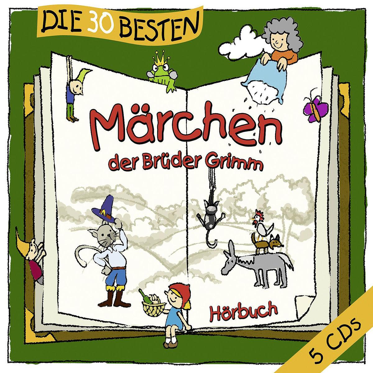 Vorderes Coverbild Die 30 besten Märchen der Brüder Grimm