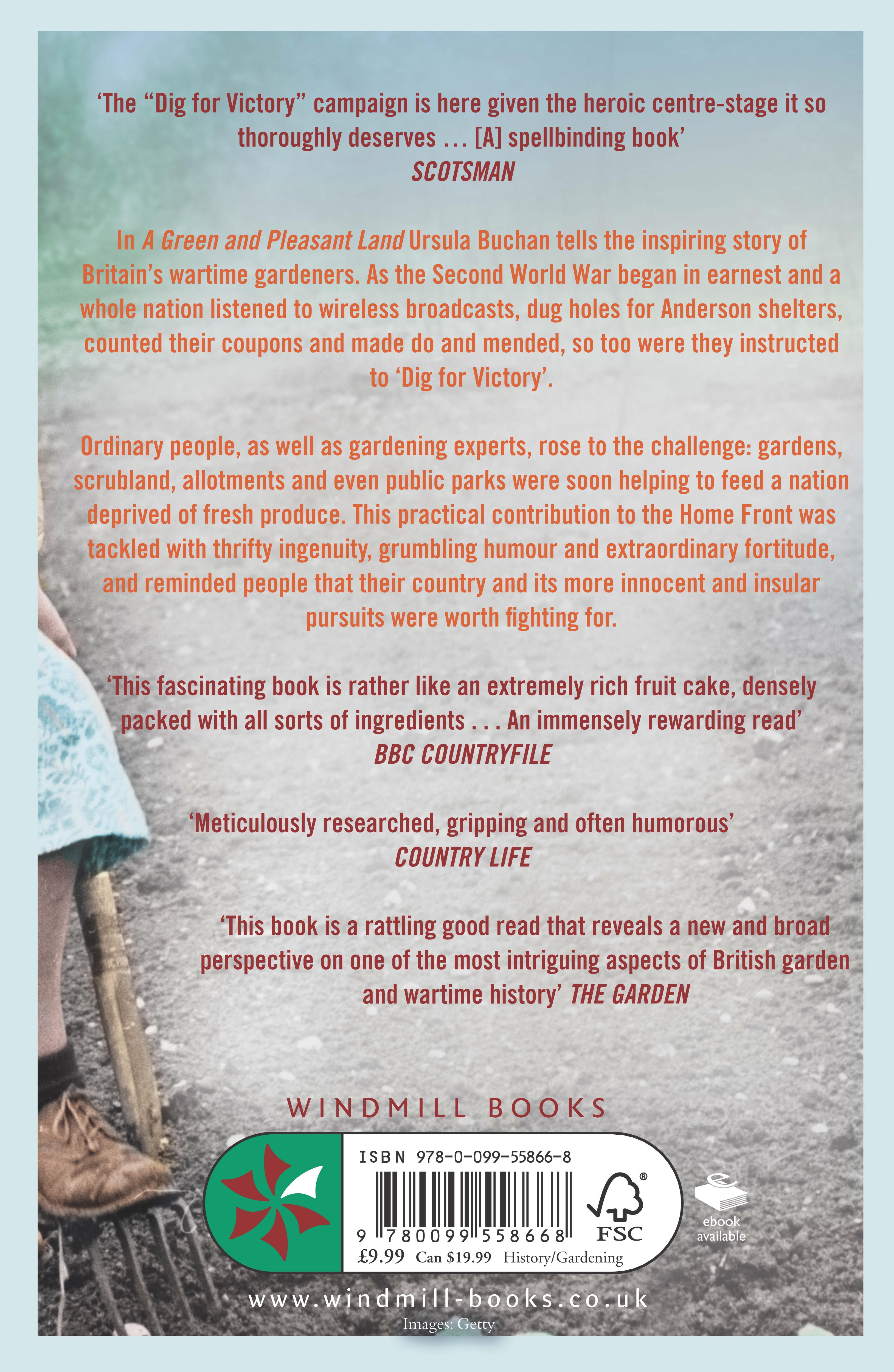 Rückseitencover A Green and Pleasant Land