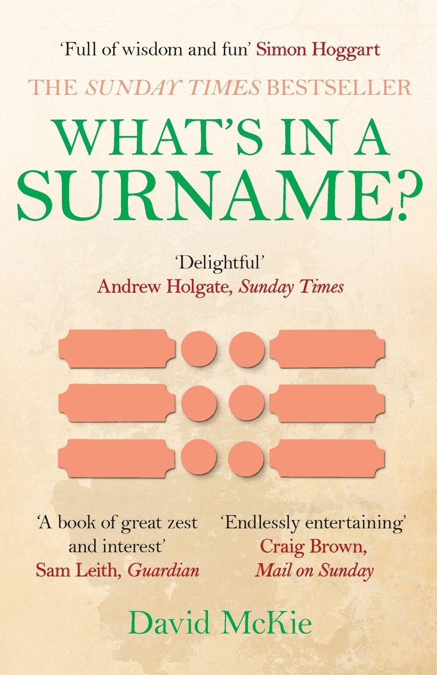 Vorderes Coverbild Whats in a Surname?