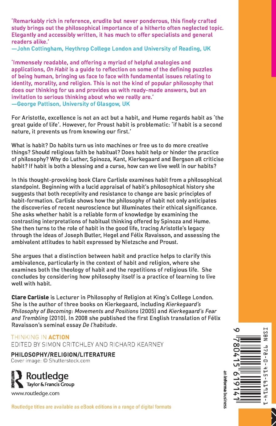 Rückseitencover On Habit