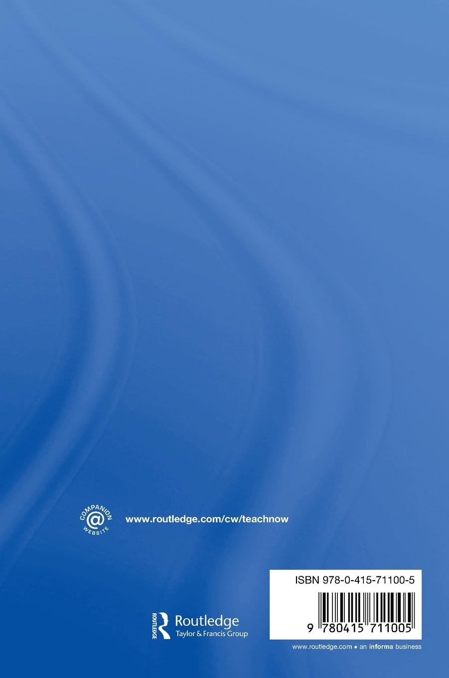 Rückseitencover Teach Now! English