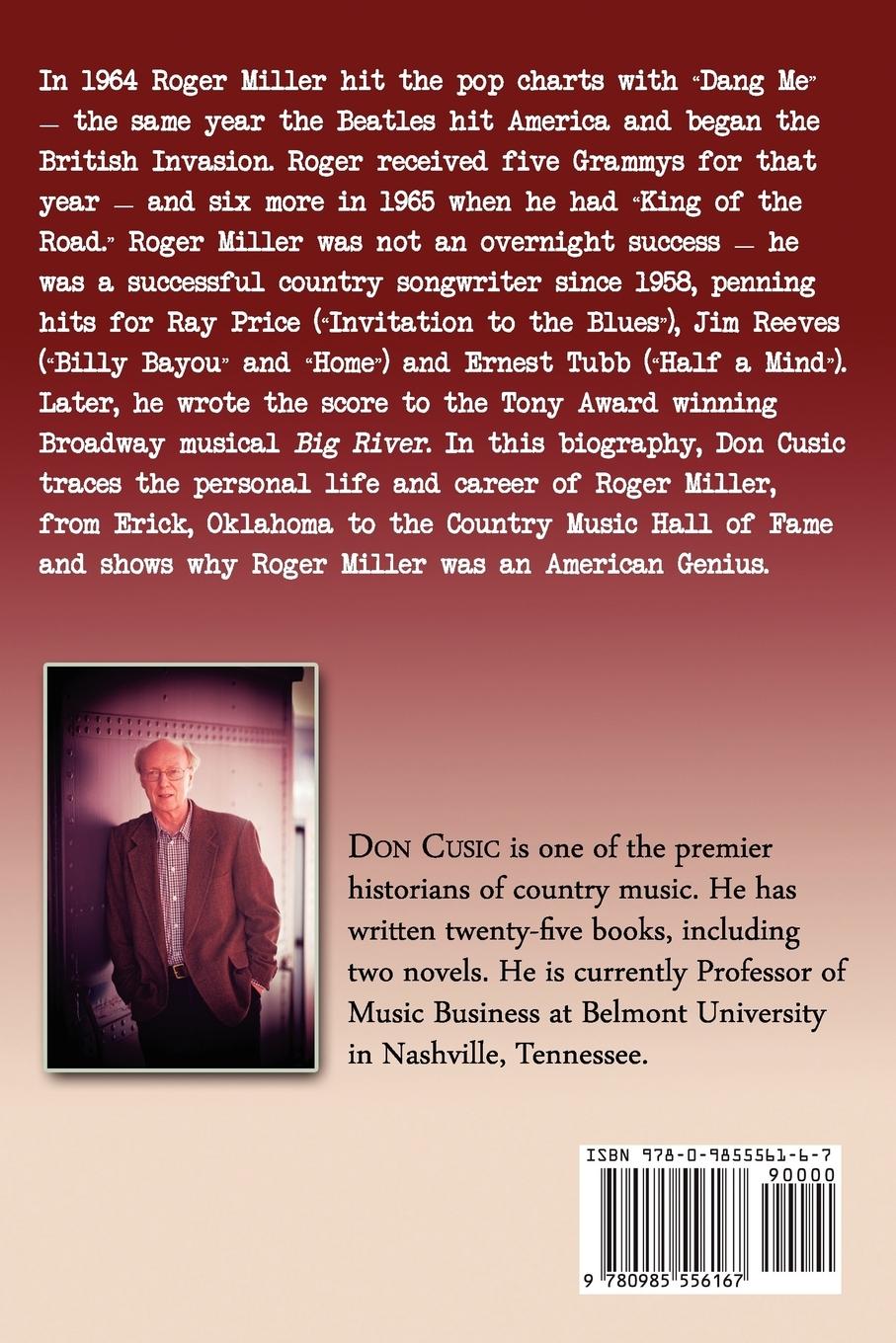 Rückseitencover Roger Miller: Dang Him!