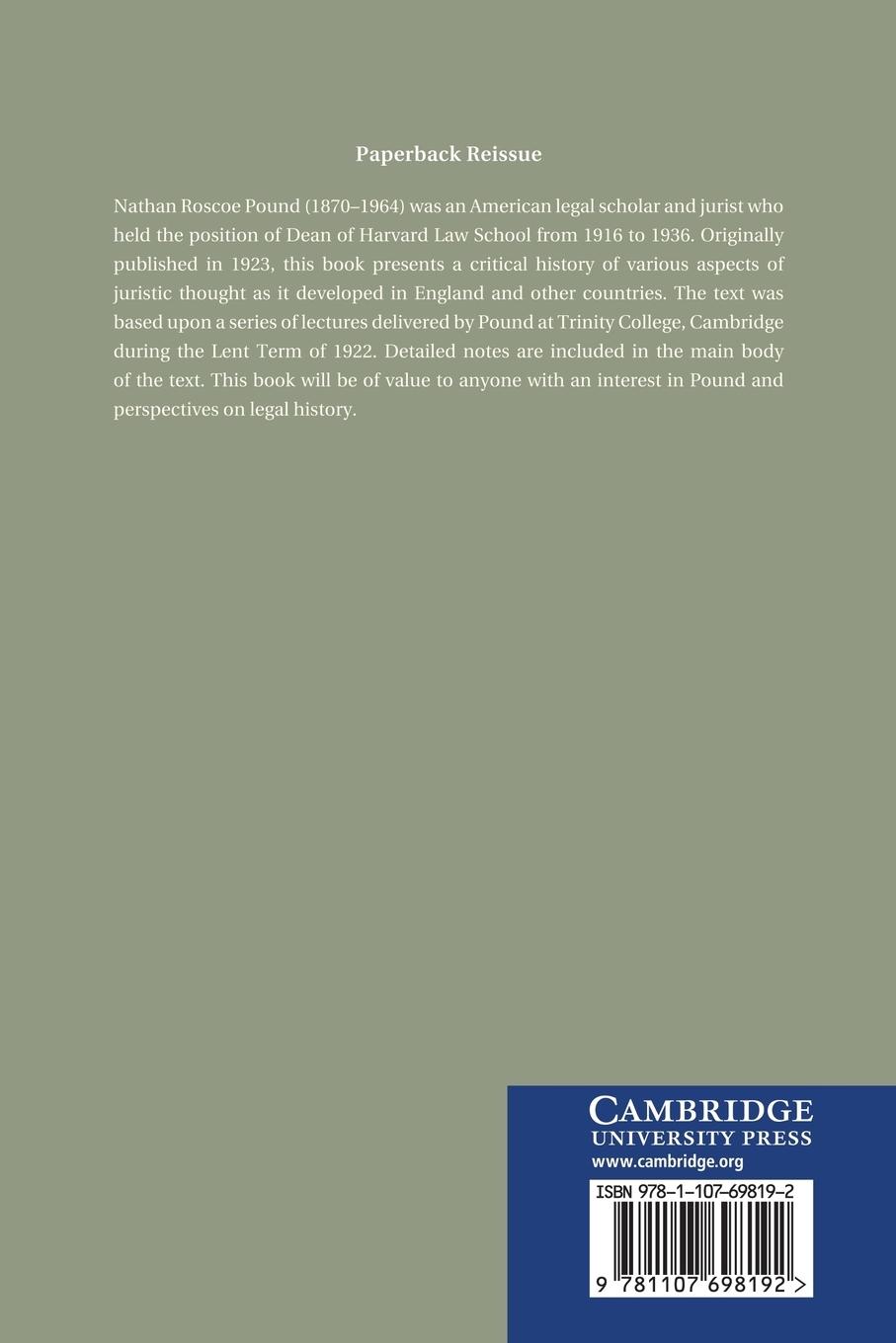 Rückseitencover Interpretations of Legal History
