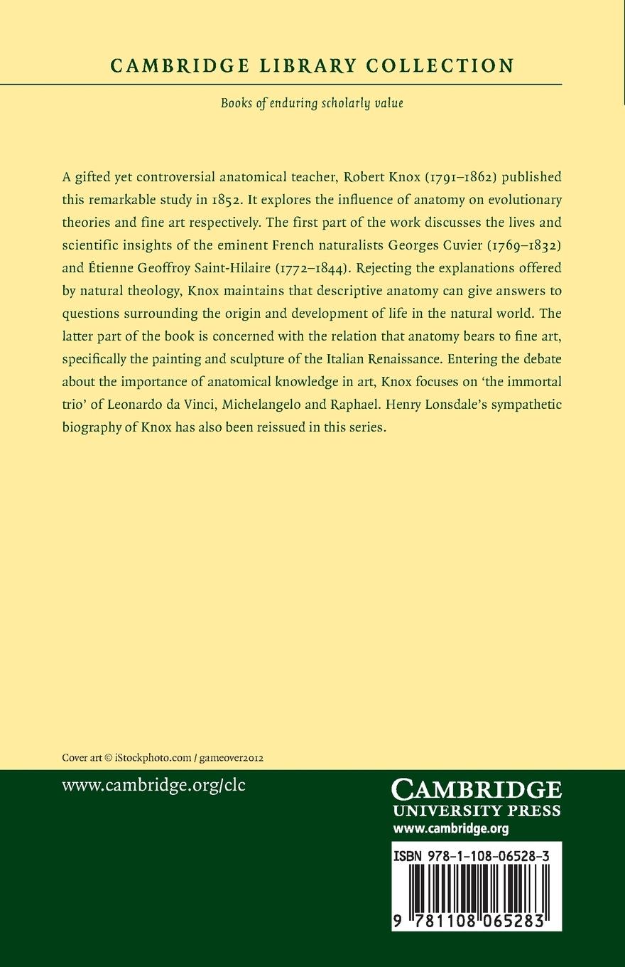 Rückseitencover Great Artists and Great Anatomists