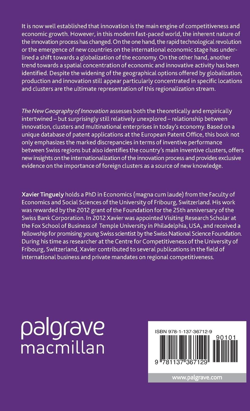 Rückseitencover The New Geography of Innovation